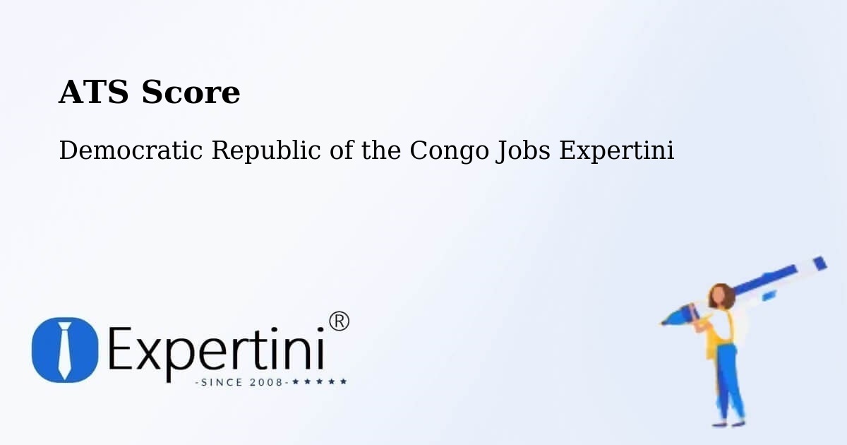 Resume ATS Score & Job Description Match Tool – Beni - Democratic Republic of the Congo Jobs Expertini