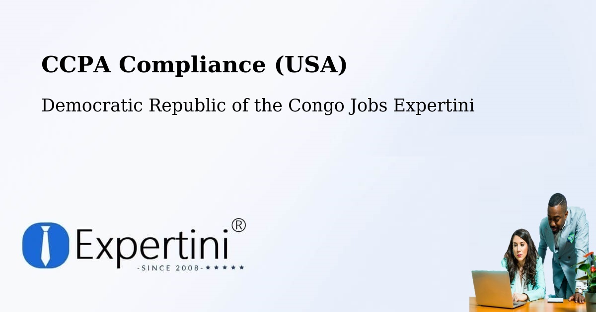 CCPA Privacy Rights & Compliance Notice – Beni - Democratic Republic of the Congo Jobs Expertini