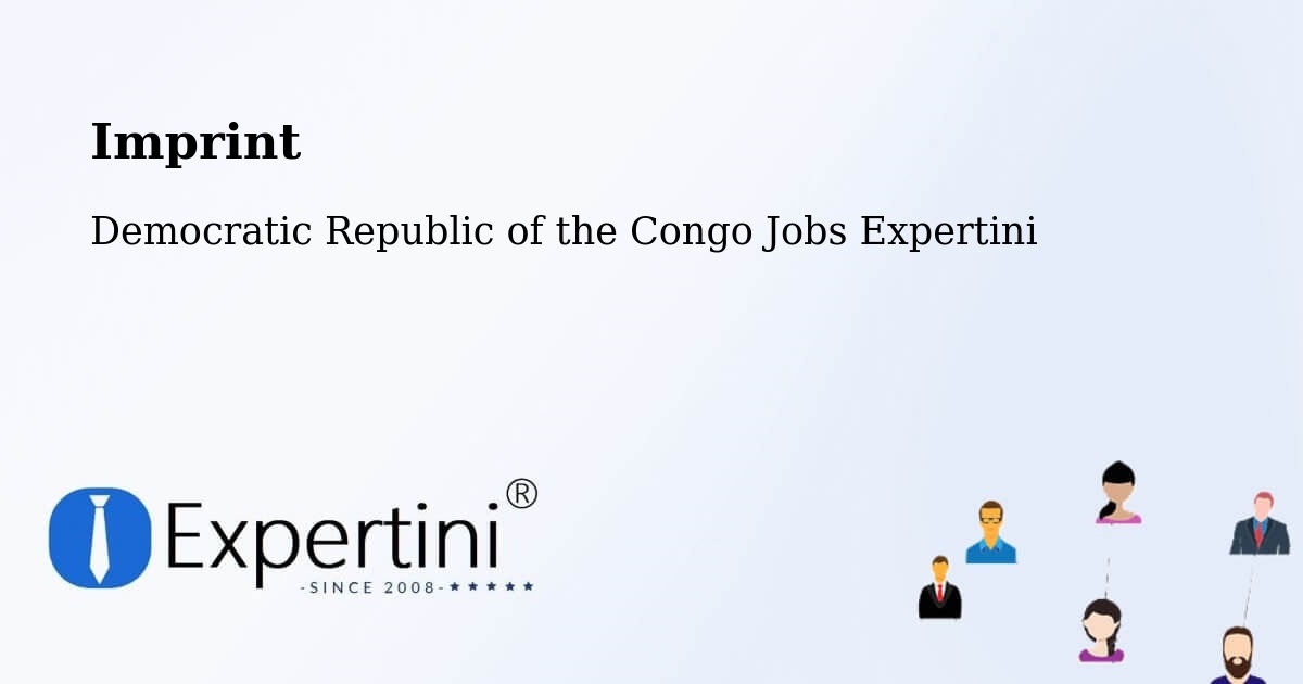 Imprint – Beni - Democratic Republic of the Congo Jobs Expertini