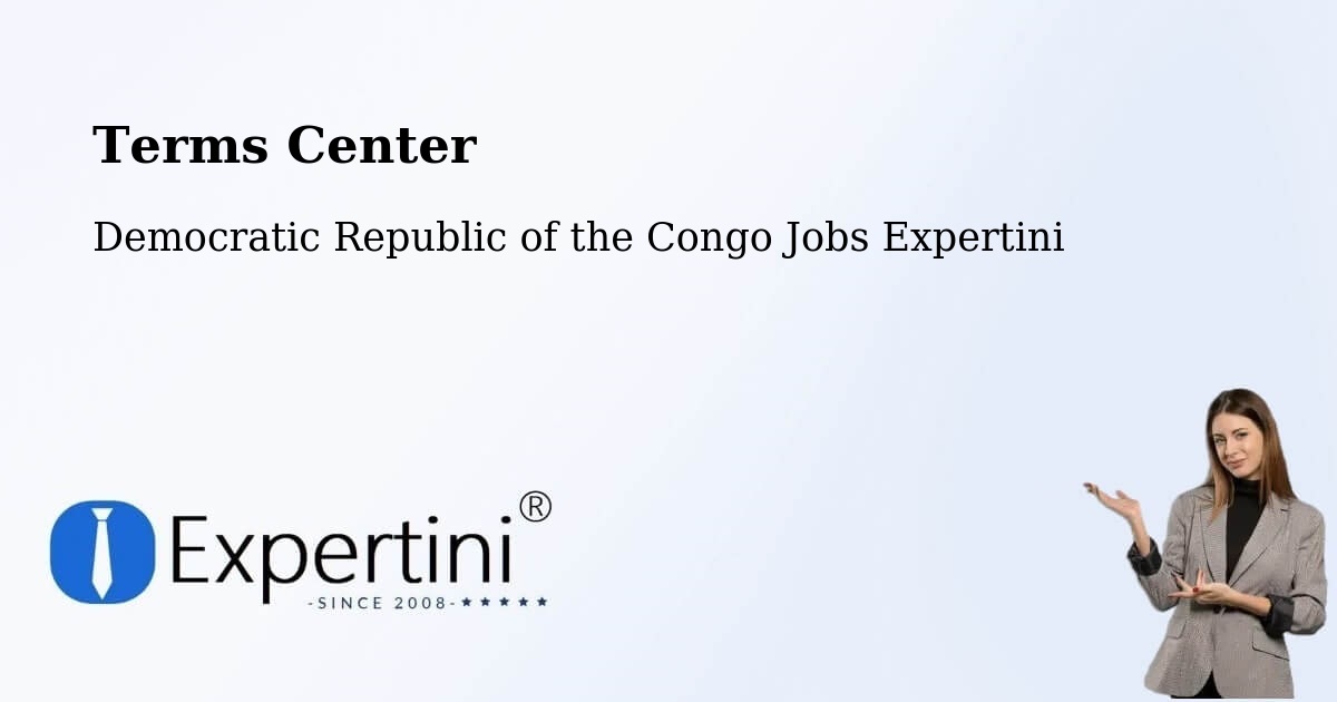Terms of Service – Beni - Democratic Republic of the Congo Jobs Expertini